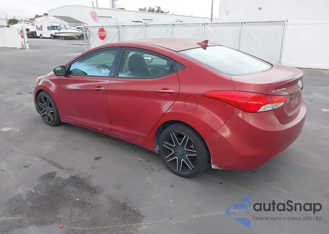 2011 Hyundai Elantra Limited (Ulsan Plant) from USA, damaged, VIN KMHDH4AE2BU093283